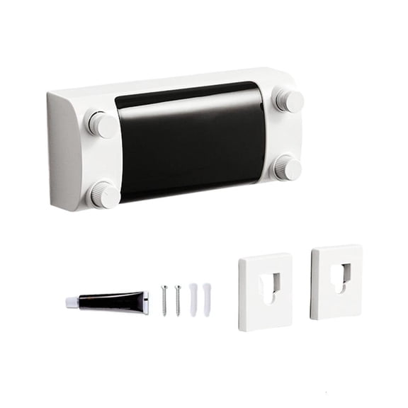 Expandable Wall Mounted Clothesline Double Steel Rope Adjustable Drying Line