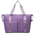 thumbnail image 1 of Expandable Waterproof Gym Duffle Bag Wet Dry Separation, Large Capacity Sports Travel Tote, Weekend Luggage Bag Anti-Theft Pocket, Durable Wear Resistant For Men Women Swimming Fitness, 1 of 8