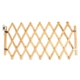 thumbnail image 1 of Bamboo Alloy Foldable Pet Gate, Retractable Dog Barrier for Indoor Outdoor, 110cm, 1 of 8
