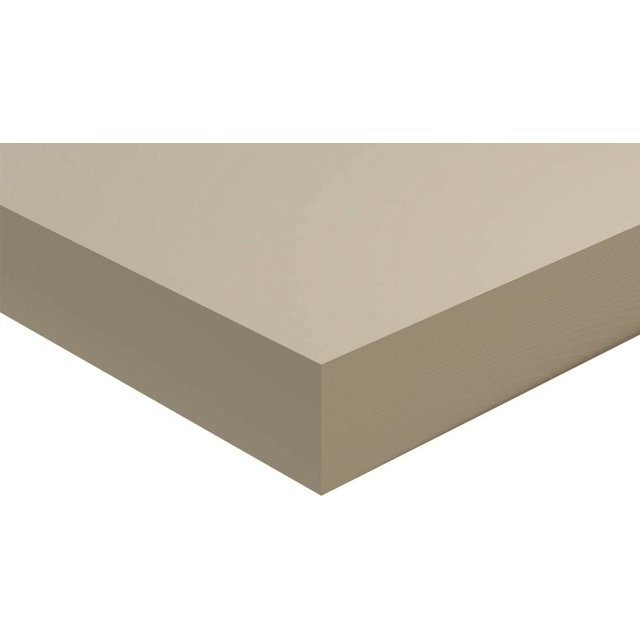 Expanded PVC Foam Board, Beige, 1/8" (0.125", 3MM) Thick, 30" W x 30" L