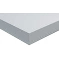 Expanded PVC Foam Board, White, 1/4" (0.25", 6MM) Thick, 18" W x 36" L