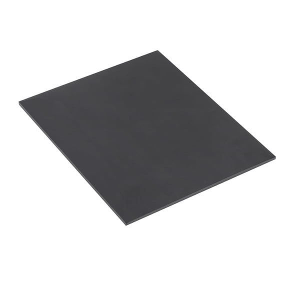 Expanded PVC Plastic Sheet 7/64" Thick, 5"x7" Lightweight Rigid Foam Sheet, [for Crafts Signage Displays Digital Screen Printing] - Black/ 1 Pcs