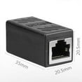 Highquality Cable Coupler for Cat5, Cat6, and Cat6a Enhance