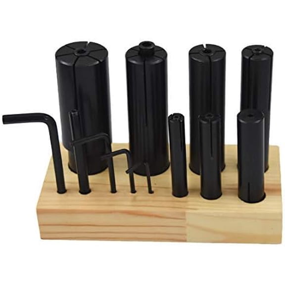 Expanding Arbors Set Mandrels 8Pcs High Accuracy 1/4" to 1-1/4" Lathe Milling Ring Mandrel$$Tools & Hardware Other