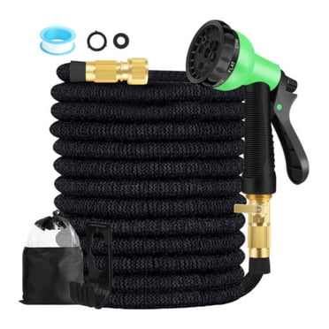 USA Expanding Expandable Flexible Garden Water Hose w Spray Nozzle 75