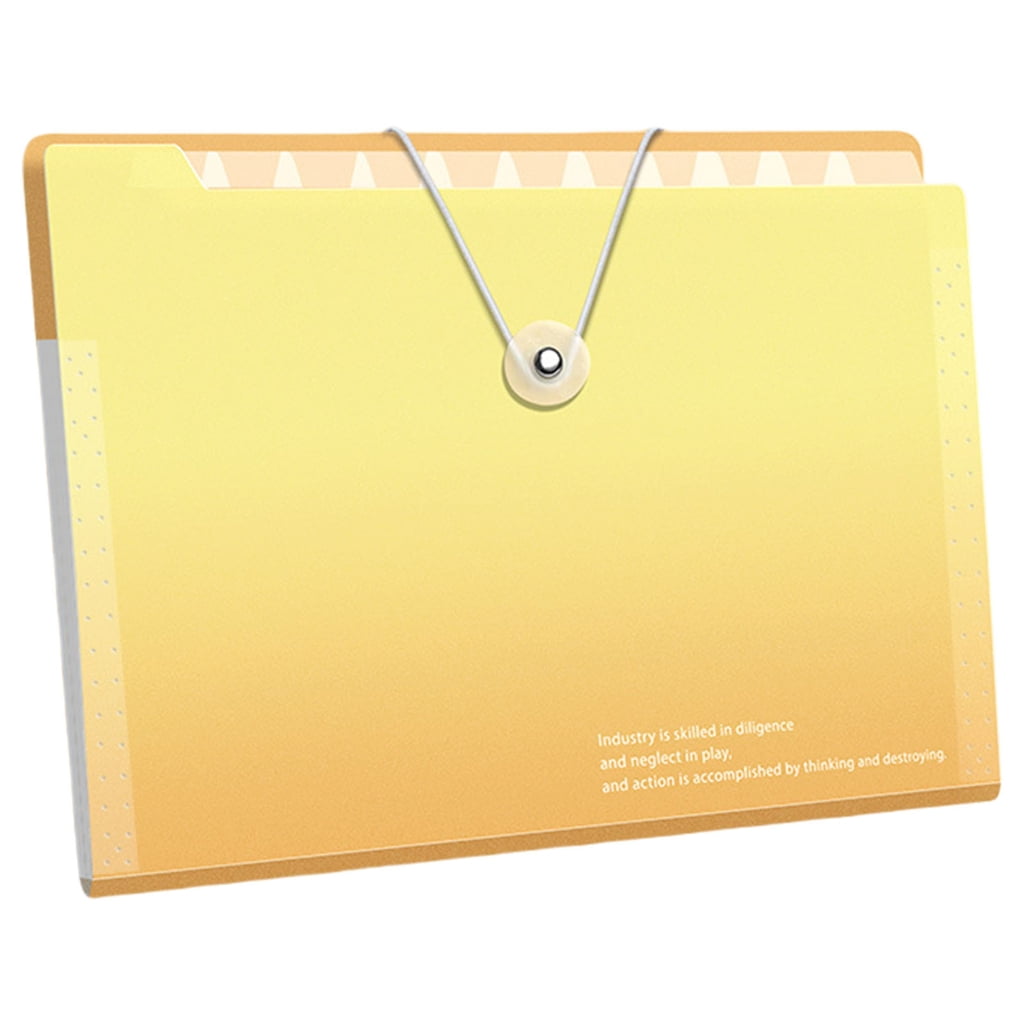 Expanding File Folder 12 Pocket Expandable Sorting Folder Letter Size ...