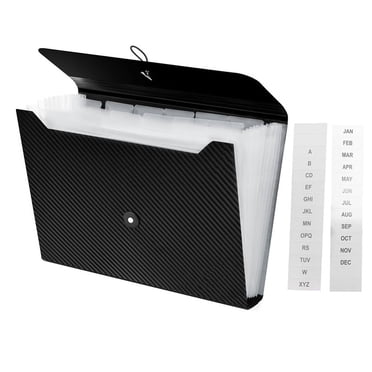 Folder Organizer Portable File Storage Bag Folders A4 Size Accordian Document Holder Receipt