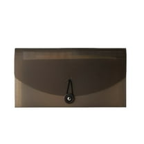 Expanding File Folder -13 Pockets Small Accordion File Folder Expandable Card Ticket Holder File Storage Folder Check Bill File Folder Plastic Business Document Organizer Wallet Case New Grey