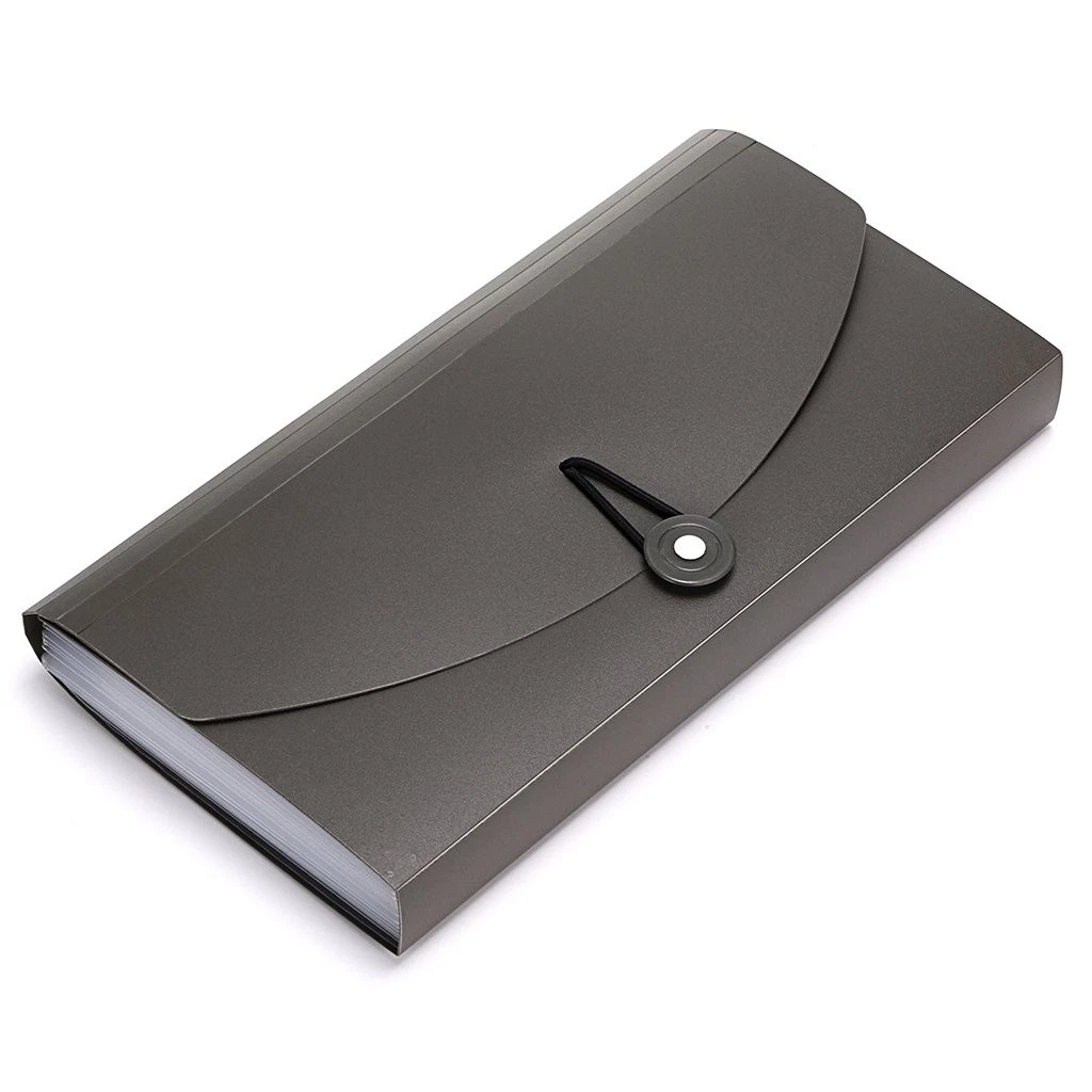 Expanding File Folder -13 Pockets Small Accordion File Folder Expandable Card...