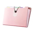 thumbnail image 1 of Expanding File Folder, 8 Pocket Accordion File Organizer, Large Capacity A4 Document Organizer with Snap Closure, Portable Plastic File Folder for School, Office, and Home Use, 1 of 7