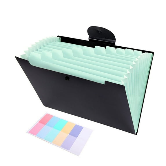 Expanding File Folder,Accordion File Organizer,Letter Size Paper Organizer,Portable Document Organizer,Document Storage Folder,Accordion Expandable Folder,File Organizer Folder