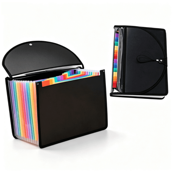 Expanding File Folder,Accordion File Organizer with 13 Pockets,for ...