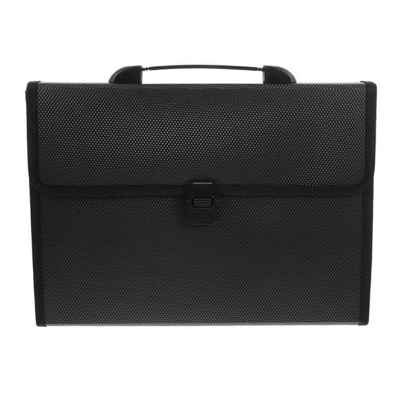 Blue ABS Accordion File Organizer for Storage with Design and Expandable Folders 7 Inches