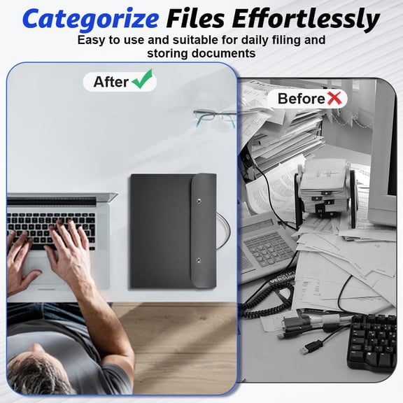 Expanding File Folder with Handle,13 Pockets Accordion File Organizer,Filing Box for Paper,Bills,Receipts,Taxes Organized,Letter/A4 Size Documents Holder for School,Office,Business Trip
