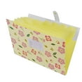 Expanding File Folder Pockets File Organizer with Labels A4 Letter Size