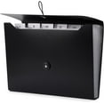 thumbnail image 1 of Expanding File Folders, 13 Pockets File Organizer Accordion File Holder with Elastic Buckles Closure, A4 Paper Document Organizer for Home School Office-Black, 1 of 7