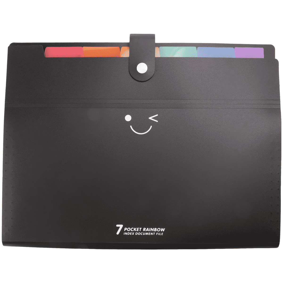 Expanding File Folders Letter Size 7 Pockets Accordion Document ...