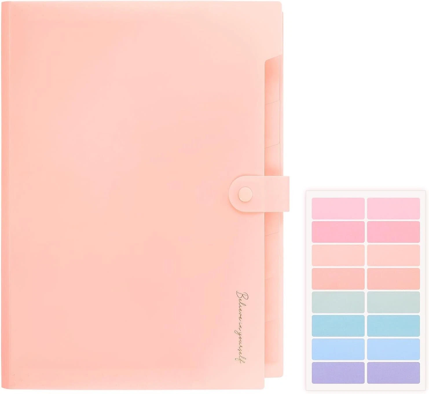 Expanding File Organizer, Accordion File Folder With 8 Pockets, Portable Folders