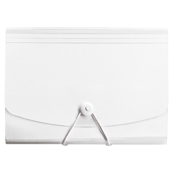 Expanding File with Flap and Cord Closure, Big capacity File Folder