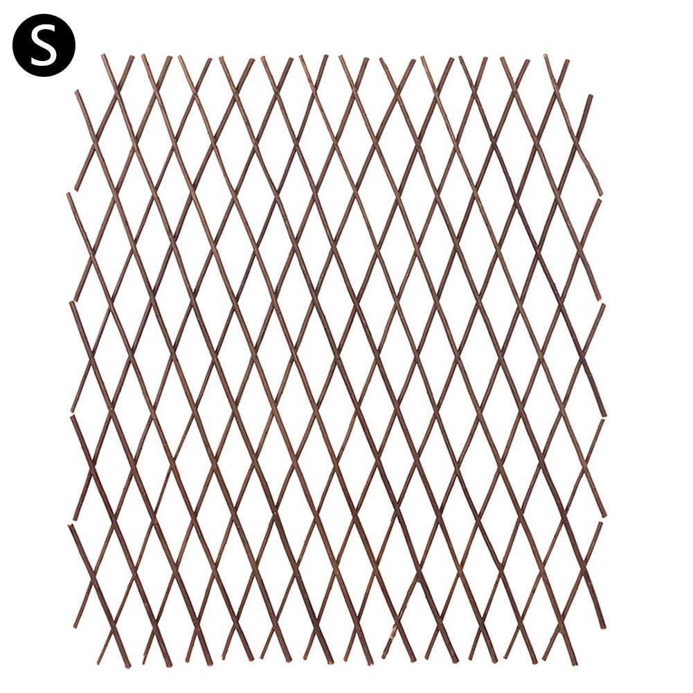 Expanding Wooden Garden Anticorrosive Wood Pull Net Wall Fence Panel