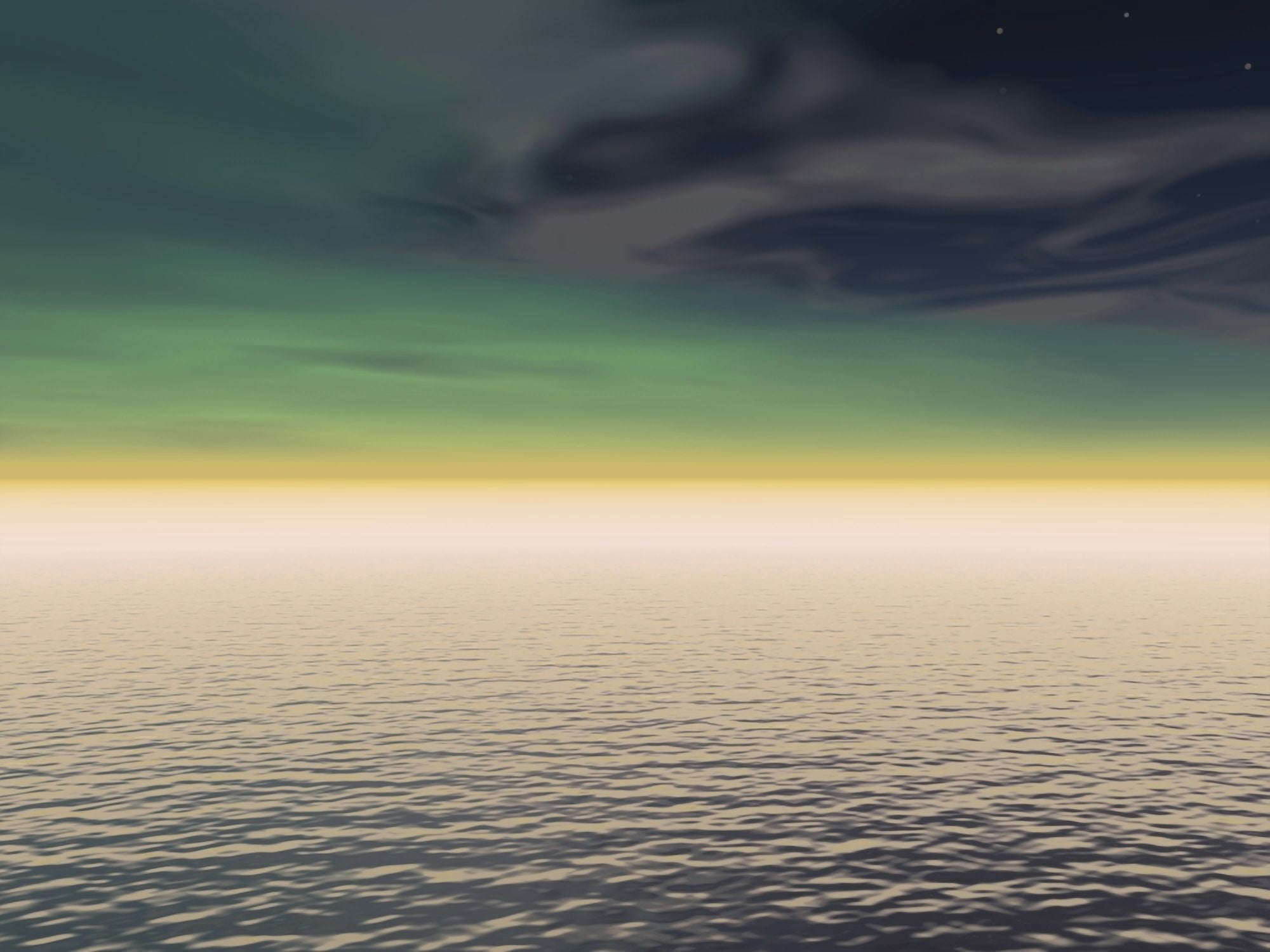 Expanse Of Water And Sky Canvas Art - Paul Sale Design Pics (20 x 15)