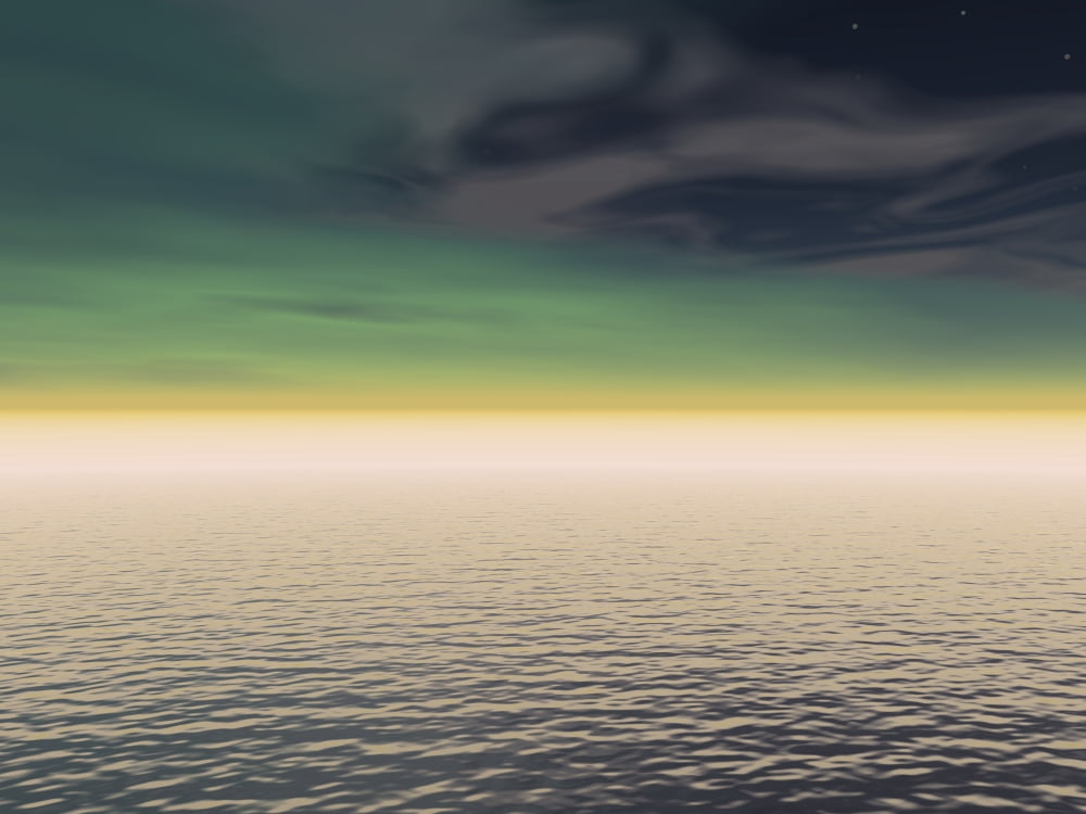 Expanse Of Water And Sky Canvas Art - Paul Sale Design Pics (40 x 30)