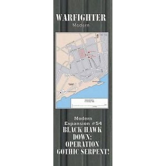 Warfighter Modern: Expansion 54 - Blackhawk Down Double Deck DVG 030BD