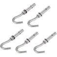 thumbnail image 1 of Expansion Anchor Bolts,Hex Nut,Expansion Screw Bolts,Wall Concrete Brick M8 Stainless Steel Expansion Open Hook Anchor Bolts 5pcs(id:5e6 cf 2D 497)(Color:Multiple Colors, Size:Small), 1 of 2