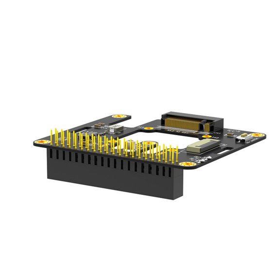 Expansion Board PCIe to NVMe, Efficient Cooling Fan Included Aluminium Heatsink