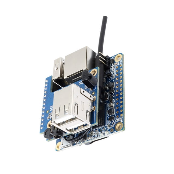 Expansion Board Two USB 2.0 Ports, Analog Audio Output for Orange Pi Zero/Zero Plus/Zero Plus2