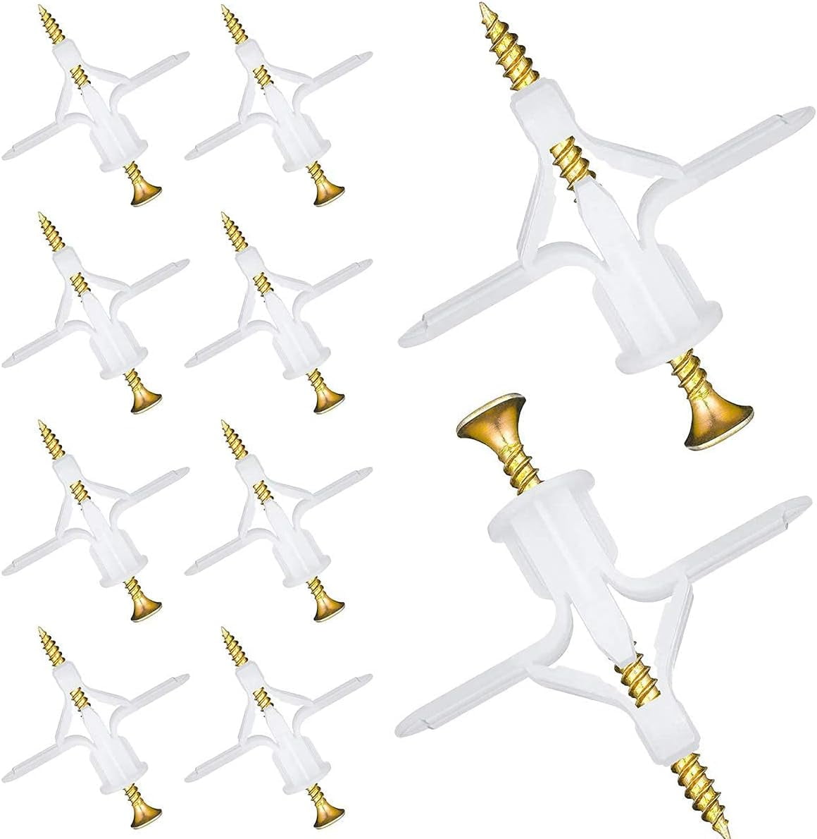 Expansion Bolt Screw Sleeve Anchor， Drywall Anchor Kit Hollow Wall