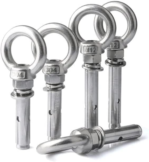 Expansion Bolts Sleeve Anchor Concrete Expansion Eye Bolt 304 Stainless Steel Installation