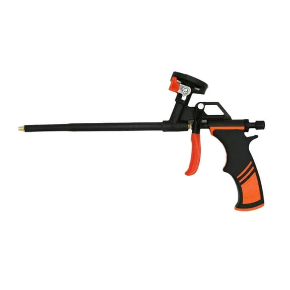 Expansion Foam Spray Gun 12.2 Inch Lightweight Compact Corrosion Resistant Ergonomic Design Spring Trigger For Filling Sealing Isolating Gaps