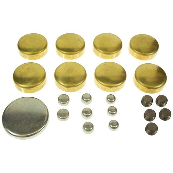 Expansion Plug Kit - Compatible with 1957 - 1982, 1984 - 1996 Chevy Corvette 1958 1959 1960 1961 1962 1963 1964 1965 1966 1967 1968 1969 1970 1971 1972 1973 1974 1975 1976 1977 1978 1979 1980