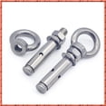 thumbnail image 1 of Expansion Screw Bolts, Anchor Bolt Hooks,304 Stainless Steel M6 M8 M10 M12 Lifting Ring Expansion Hook Screw Water Heater Expansion Bolt Swing Hook Hook(Dimensions:M12x80(2 PCS)) ( Size : M10x120(5 PC, 1 of 5