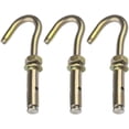 thumbnail image 1 of Expansion Screw Bolts, Wedge Anchor,Screws,Expansion Bolts - Open Expansion Hook Expansion Anchor Bolt,M10*100(90°) / 5 Pieces(Color:M8/5 Pieces) (Color : M12/3 Pieces), 1 of 5