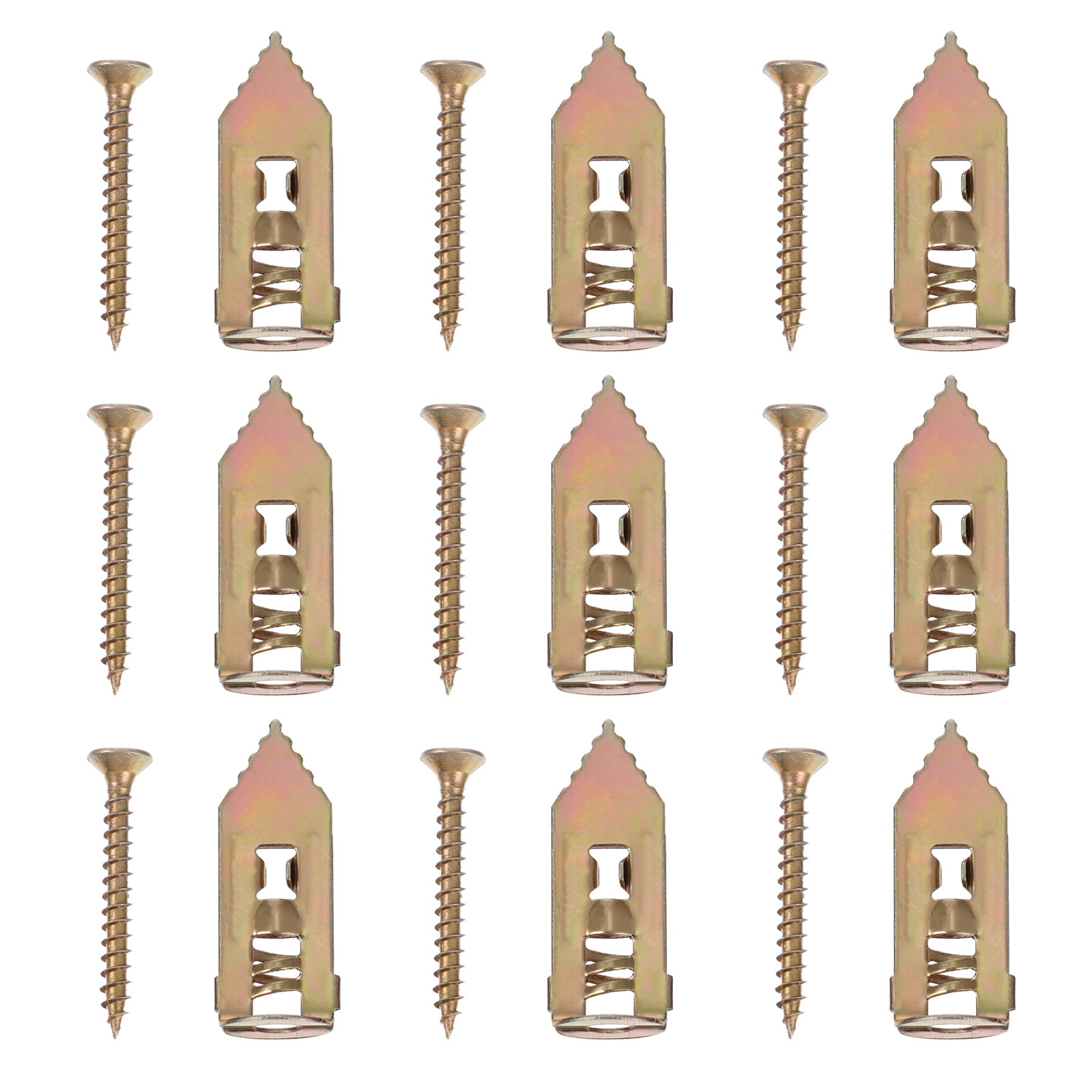 Expansion Screw Metal Toggle Anchors Drywall Anchor Kit Plugs for