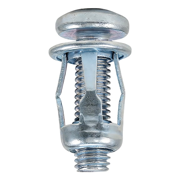 Expansion Screw Petal Nut M6 Jack Fastener Hollow Wall Kit for Secure License Plate Installation 10PCS