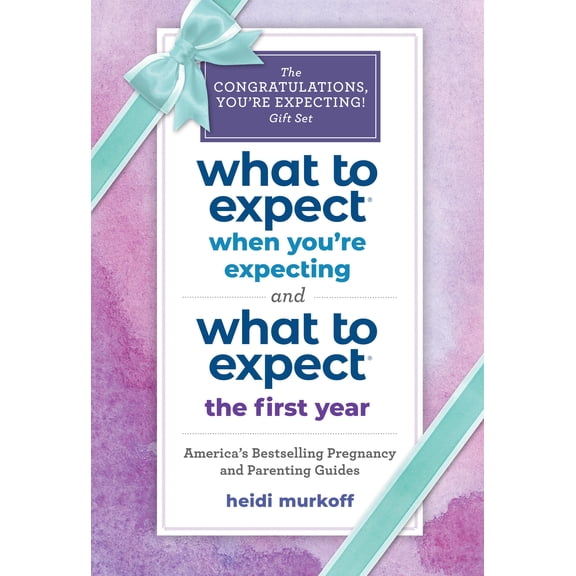 What to Expect: What to Expect: The Congratulations, You're Expecting! Gift Set NEW : (Includes What to Expect When You're Expecting and What to Expect The First Year) (Paperback)