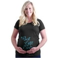 thumbnail image 1 of Expecting Christmas Best Gift Ever Women's Maternity T Shirt Tee Brisco Brands L, 1 of 7
