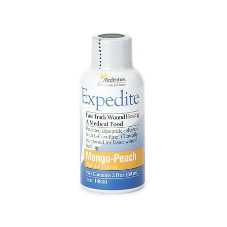 Expedite Oral Supplement Peach Mango 2 oz Bottle