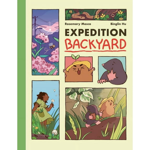 Expedition Backyard : Exploring Nature from Country to City (A Graphic Novel) (Hardcover)