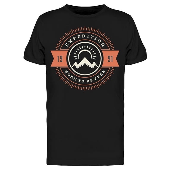 Expedition Born To Be Free Tee Men's -Image by Shutterstock