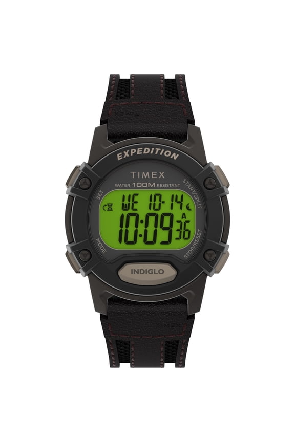 Expedition CAT5 41mm Leather Strap Watch