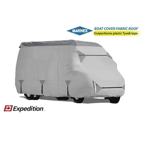 Expedition EXB2022 Outdoor Waterproof Auto Class B RV Vehicle Cover by Eevelle | Fits 20 - 22 Feet | Gray