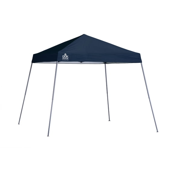 Quik Shade Expedition 10 x 10 x 9 ft Midnight Blue Ex64 Slant Leg Canopy