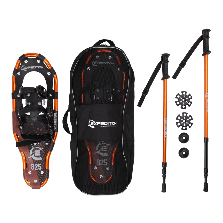 Adult Snowshoes w/Carry Bag outlets & Trekking Poles