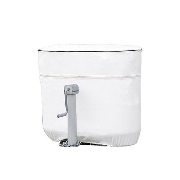 Expedition Snow White Double 20-5 Gallon Propane Tank Cover