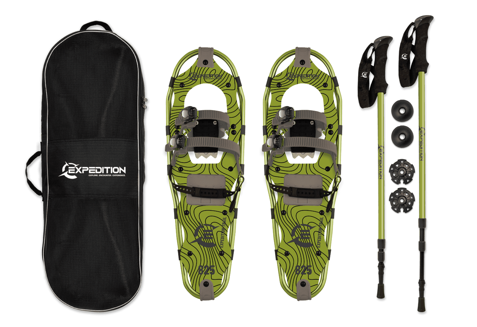 Expedition Trail Snow Shoe Kit 8"x25" Up to 250Lbs SSKIT25