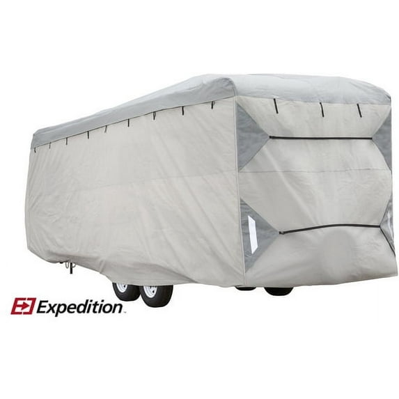 Expedition Travel Trailer Covers by Eevelle | Fits 35 - 38 Feet | Gray